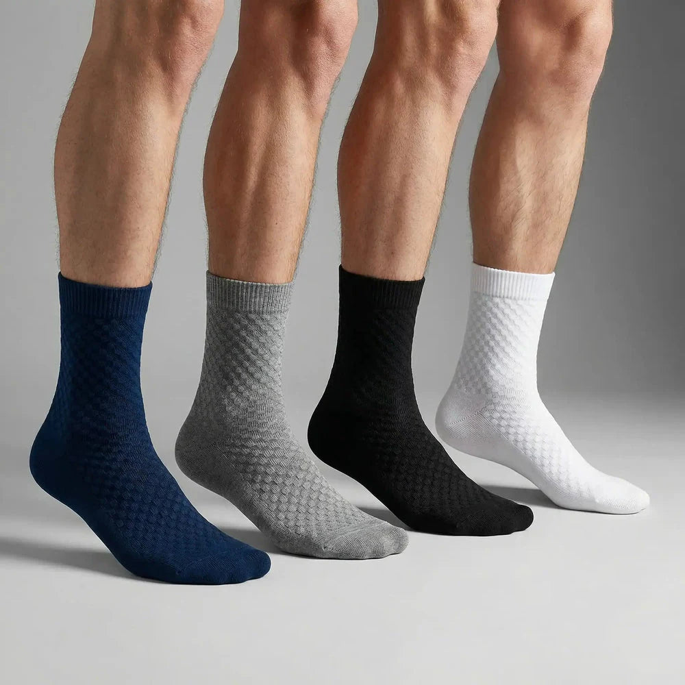 Chaussettes bambou ORVYA – 4 coloris