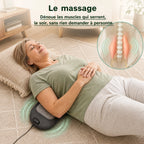 Massage du bas du dos avec le coussin Orvya