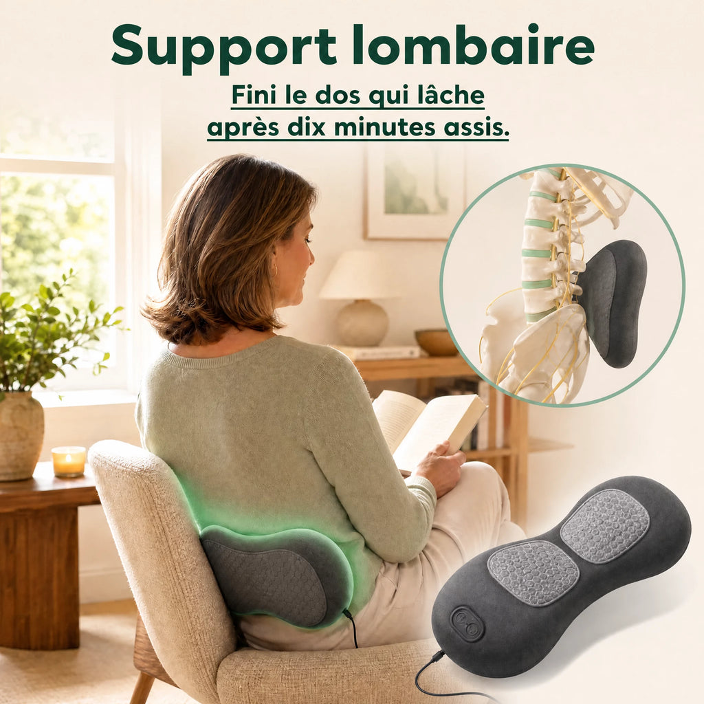 Support lombaire en position assise
