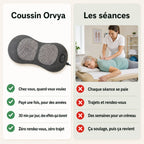 Coussin Orvya comparé aux séances