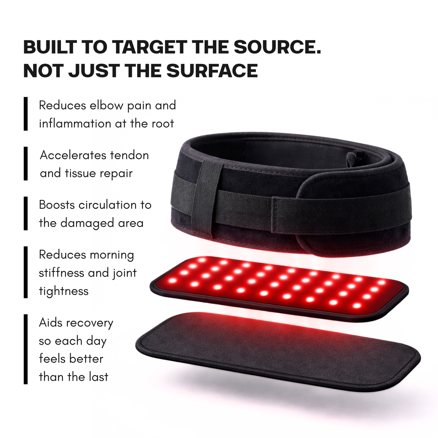 LUMIFLUX Pro Pad adjustable strap system