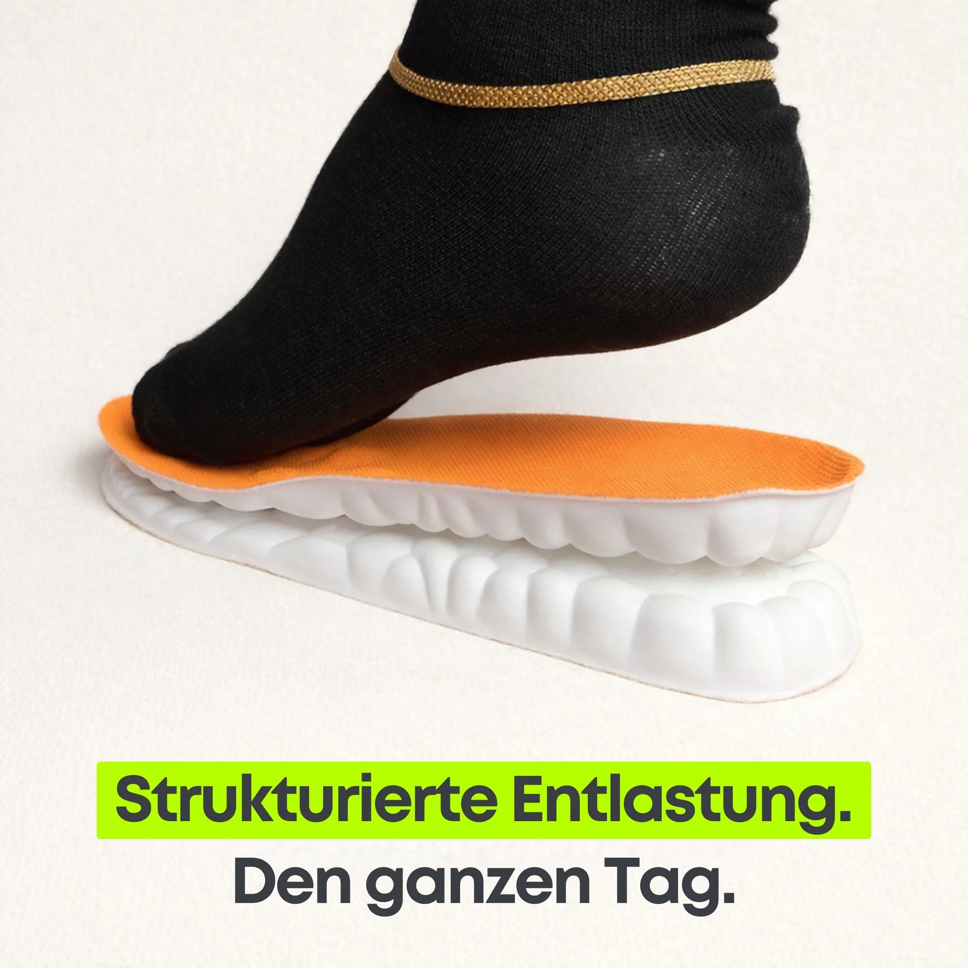 Entlastungssohlen bei Fersenschmerzen & Plantarfasziitis
