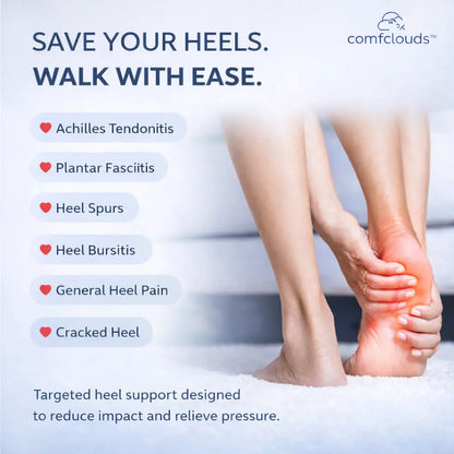 Comfclouds™ FirstStep Heel Cushions