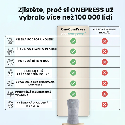 Kolenní ortéza Onepress™